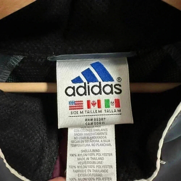 Vintage Adidas 1/2 Zip Light Jacket Medium - Picture 3 of 6